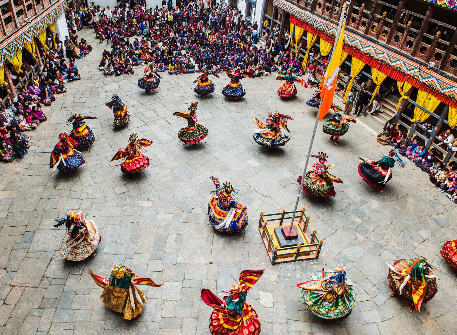 Le festival Pelden Lhamoi Drupchen pendant 3 jours à Trongsa